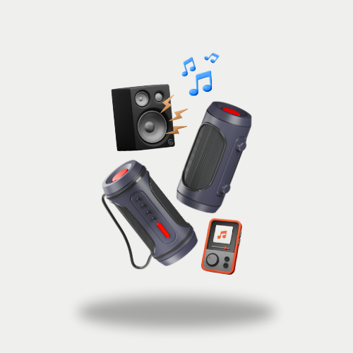 Explore Audios – premium headphones, earbuds, speakers, and more.