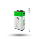 SmarToools 9V Type-C Lithium Rechargeable Battery