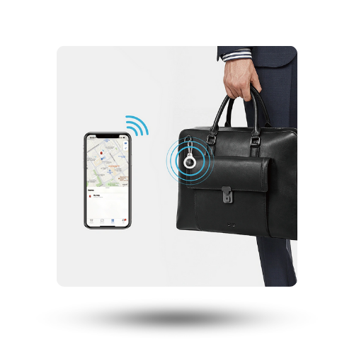 WiWU iTag – smart anti-lost tracker for keys, bags, and personal items.